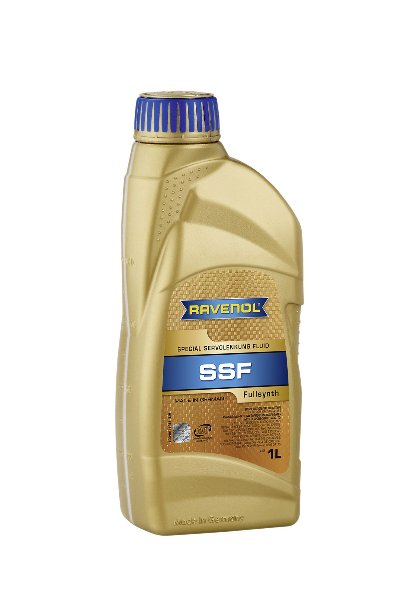 Жидкость ГУР Ravenol ssf spec. servolenkung Fluid, полусинтетическая, 1L, 4014835736412