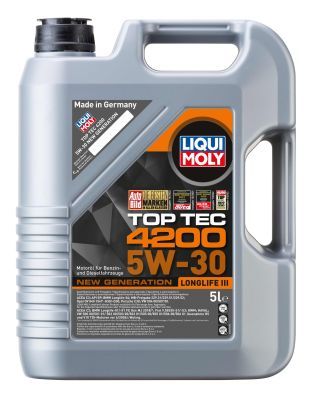 5W-30 5L 8973 LIQUIMOLY TOP TEC 4200 NEW GENERATION SP C3 НС-СИНТ. МОТ.МАСЛО, 8973