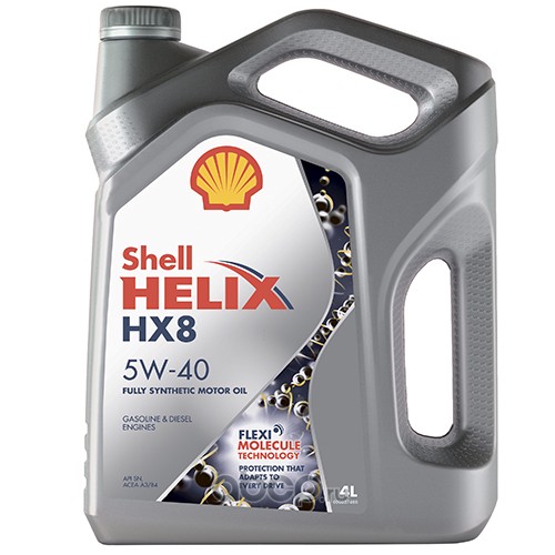 5W40 4L HELIX HX8 SYN МАСЛО МОТОРНОЕ СИНТЕТИЧЕСКОЕ, 550046362