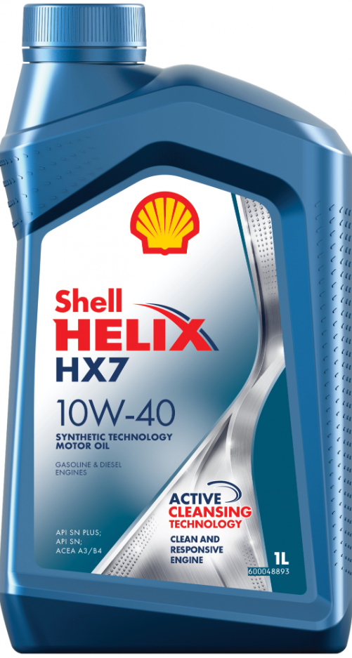 10W-40 1L HELIX HX7 МОТОРНОЕ МАСЛО ПОЛУСИНТЕТИЧЕСКОЕ, 550051574