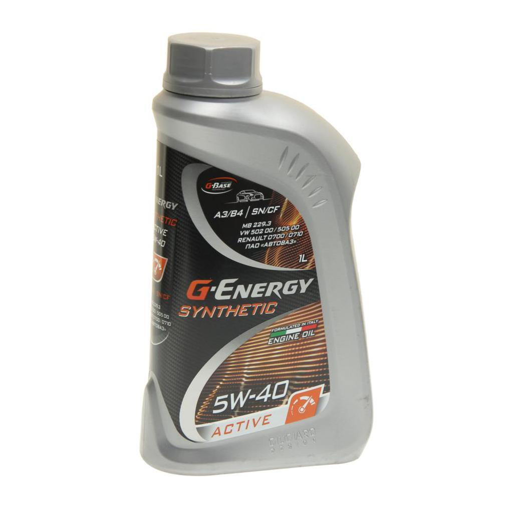 5W40 1L G-ENERGY SYNTHETIC ACTIVE МАСЛО МОТОРНОЕ СИНТЕТИЧЕСКОЕ, 253142409