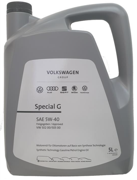 5W-40 5L SPECIAL G МАСЛО МОТОРНОЕ СИНТЕТИЧЕСКОЕ, GS55502M4EUR