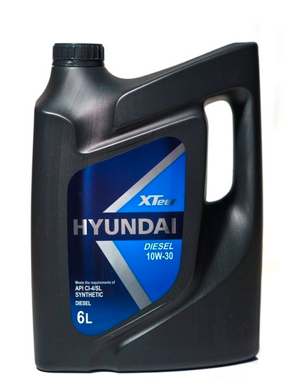 Моторное масло HYUNDAI XTeer DIESEL D700 10W-30, 6л, 1061002