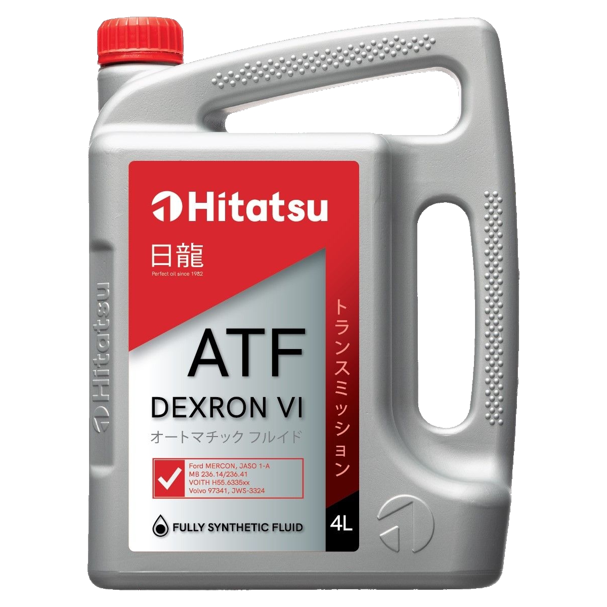 Жидкость АКПП/ГУР синт. ATF DEXRON VI 4л MERCON LV; 236.14/236.15/236.41; ZF8; Volvo 97341; JWS3324, ATFDEX4a